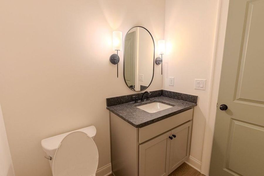 Furnished interior view inside a new home in , Hoschton (Image 6).