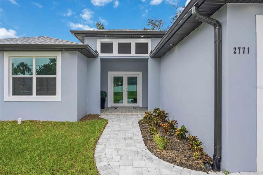 Exterior details and patio area of a home in , North Port (Image 28). Exterior details and patio area of a home in , North Port (Image 28).
