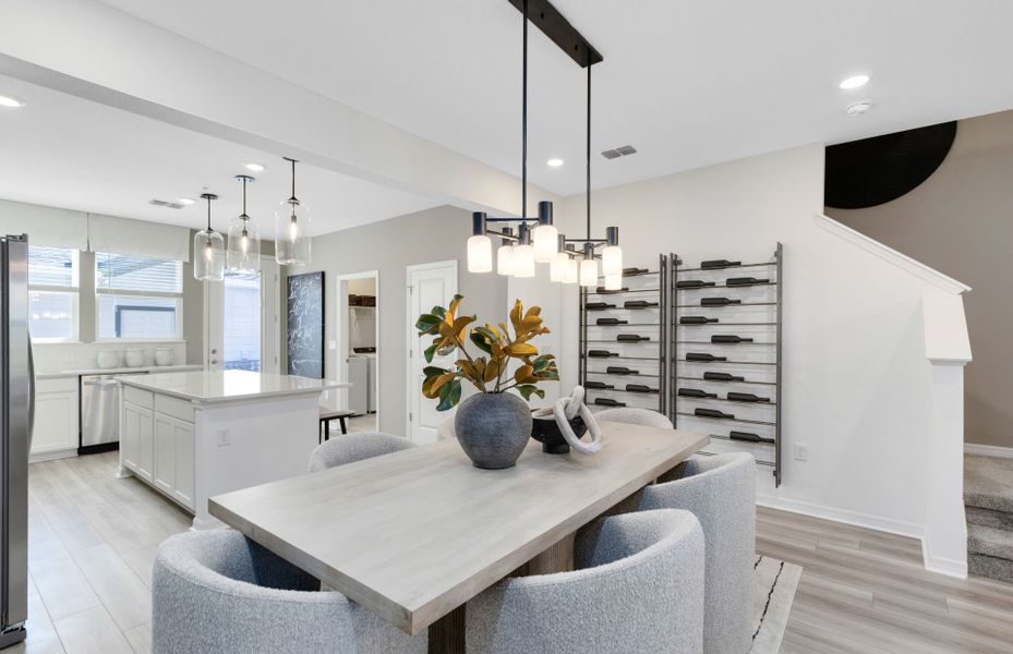 Representative furnished interior of a home built from the Foxtail - Interior Unit by Pulte Homes in Silverleaf Oaks, Winter Garden (Image 18).
