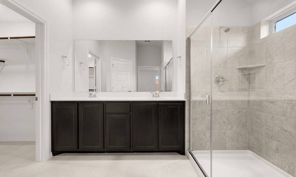 Representative exterior photo of a completed home built from the Walden II by Impression Homes in Stone Eagle, Azle, TX (Image 17).