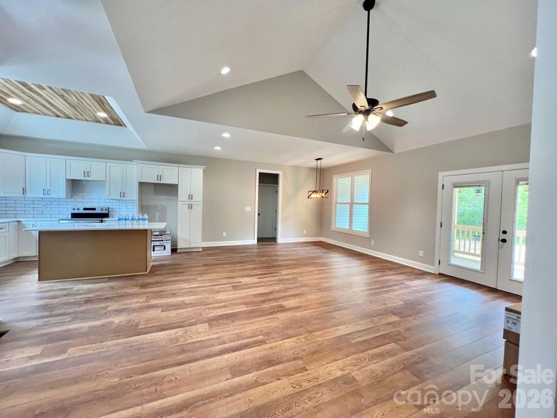 Open floor plan