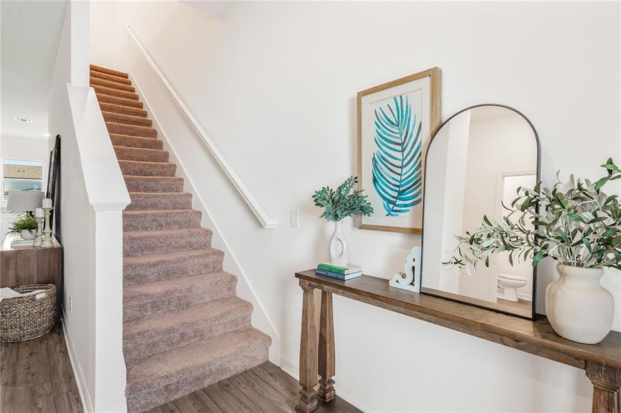 Furnished interior view inside a new home in Sol Vista, Dundee (Image 15).