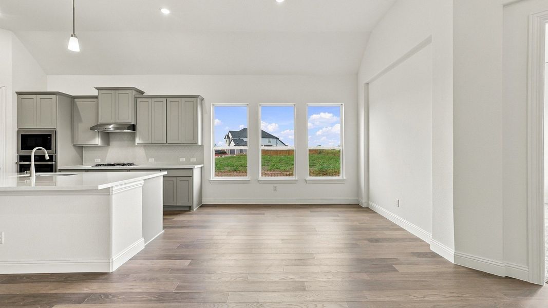 Furnished interior view inside a new home in Green Meadows Classic, Celina (Image 19).