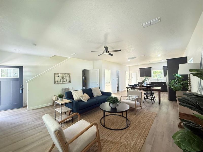 Furnished interior view inside a new home in , Alachua (Image 3).