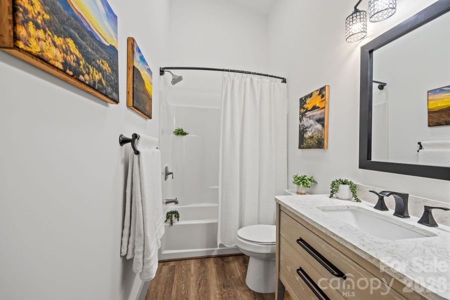 Furnished interior view inside a new home in , Black Mountain (Image 22).