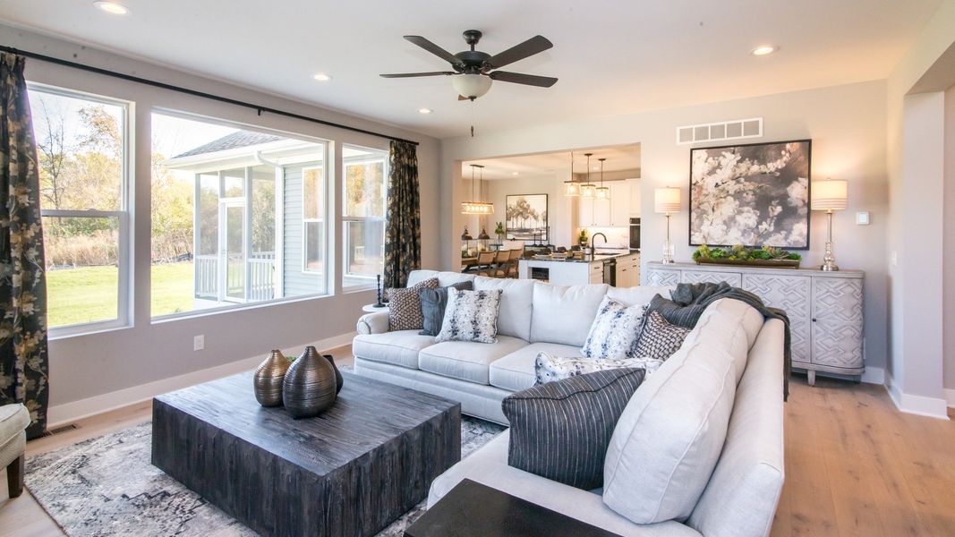 Representative furnished interior of a home built from the The Chesterfield by Norfolk Homes in Valleys, Jackson (Image 39).