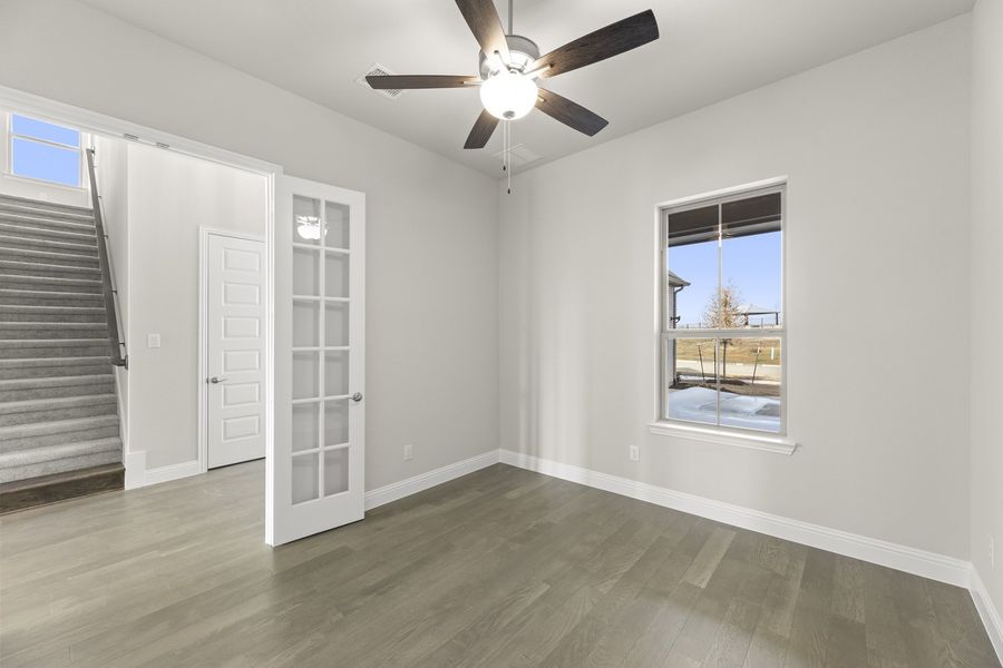Spacious, unfurnished interior of a new home in Brookshire at Legacy Hills, Celina (Image 17). Spacious, unfurnished interior of a new home in Brookshire at Legacy Hills, Celina (Image 17).