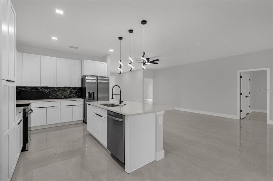 Furnished interior view inside a new home in , Ocala (Image 6).
