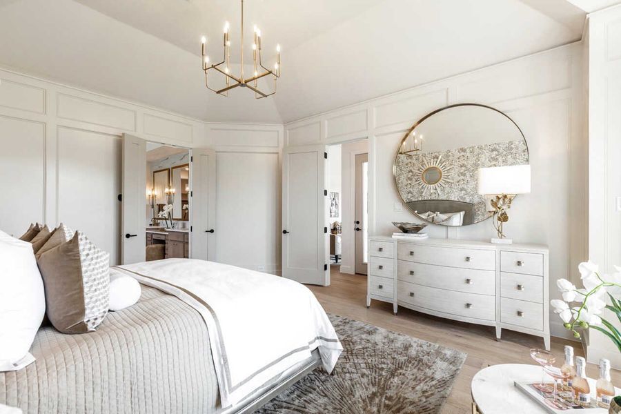 Representative Primary Bedroom - some options shown