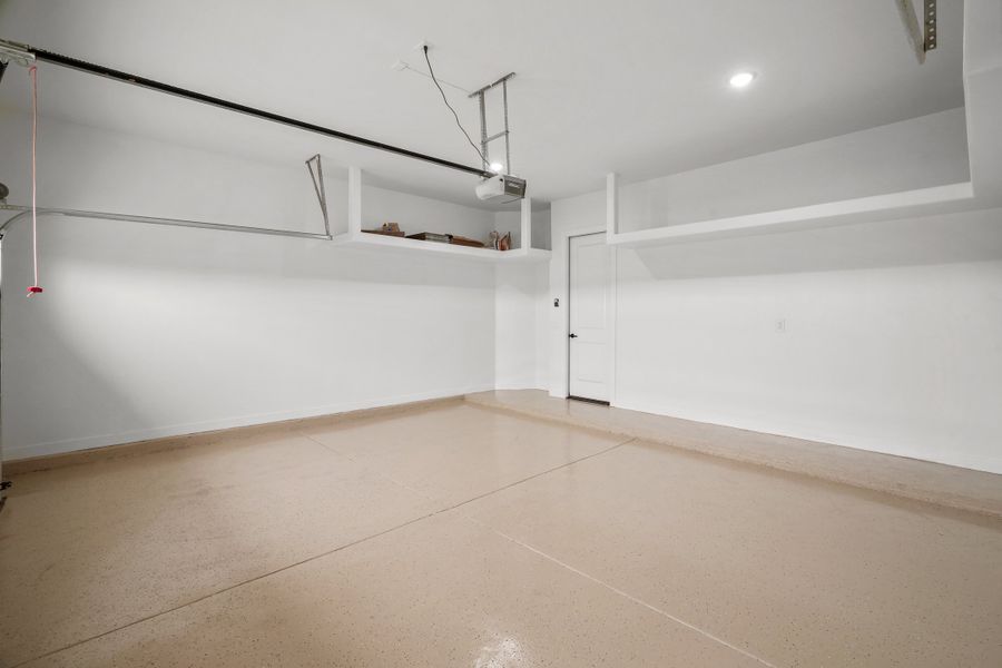 Representative unfurnished interior of a home built from the Scottsdale by LEH. Homes in Verdancia, El Paso (Image 79).
