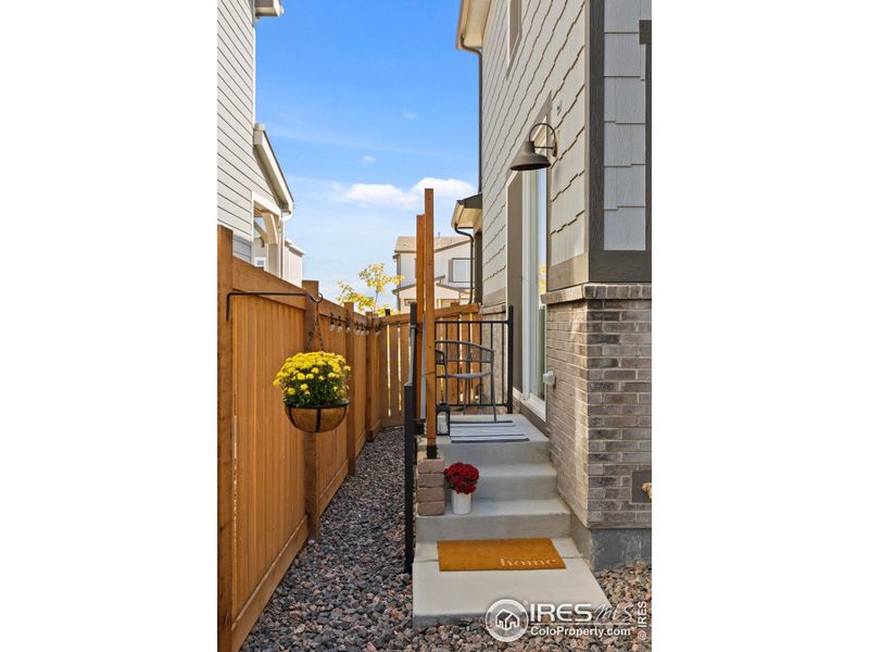 Exterior details and patio area of a home in , Berthoud (Image 3). Exterior details and patio area of a home in , Berthoud (Image 3).