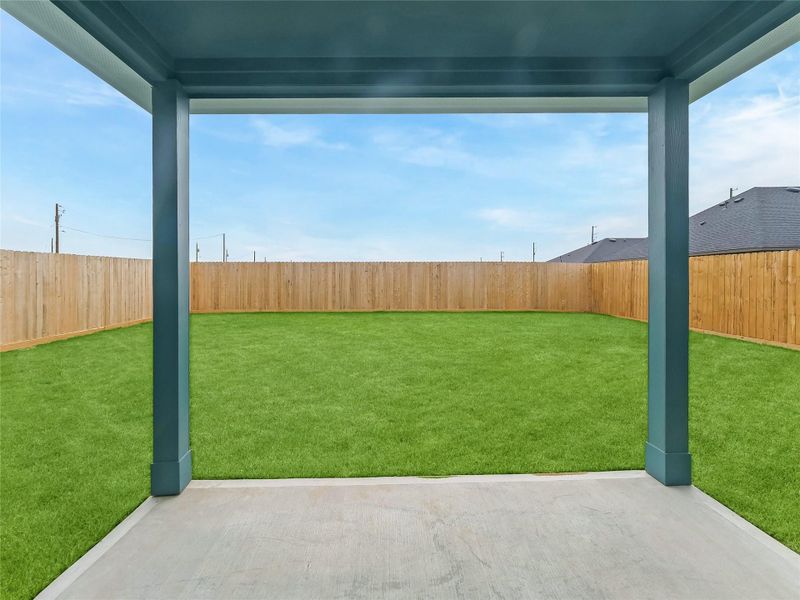 Exterior details and patio area of a home in , Splendora (Image 27).