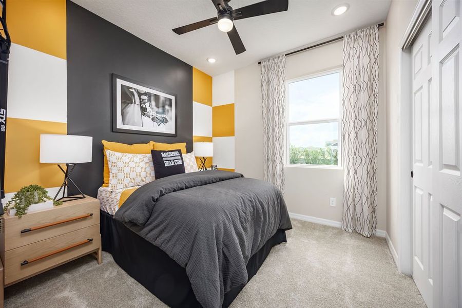 Representative furnished interior of a home built from the Meadowood by Risewell Homes in Brack Ranch, St. Cloud (Image 10). Representative furnished interior of a home built from the Meadowood by Risewell Homes in Brack Ranch, St. Cloud (Image 10).