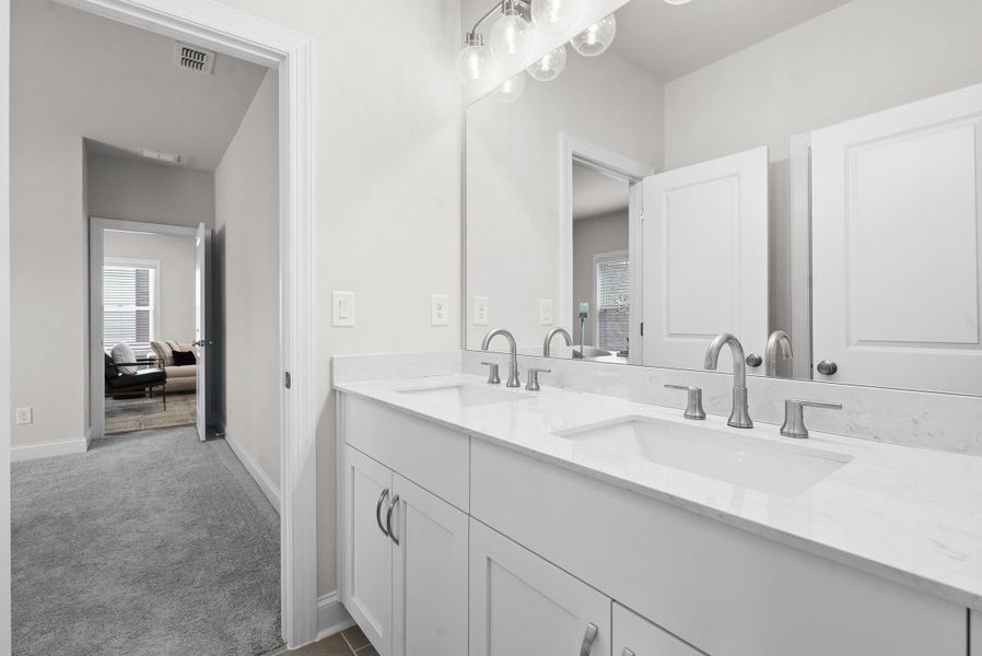 Representative furnished interior of a home built from the The Bullard by The Providence Group in Promenade at Sawnee Village, Cumming (Image 44).