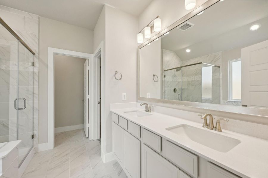 Photo is not of the actual home but is an inspirational photo of builder's model home and may depict options, furnishings, and/or decorator features that are not included.