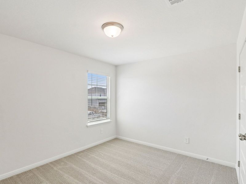 Spacious, unfurnished interior of a new home in Prairie Winds - Executive Collection, Hutto (Image 20).