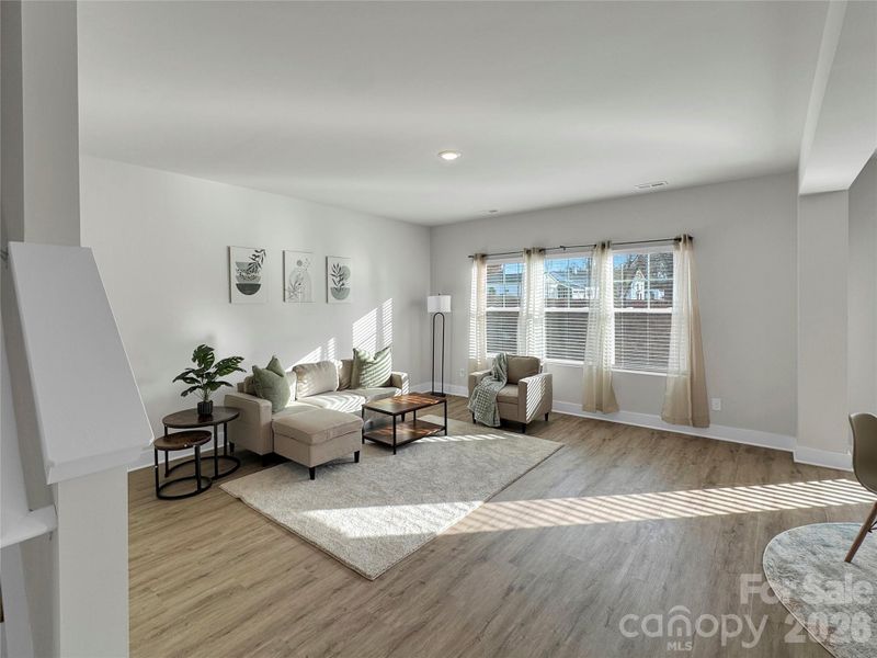 Furnished interior view inside a new home in , Mooresville (Image 8).