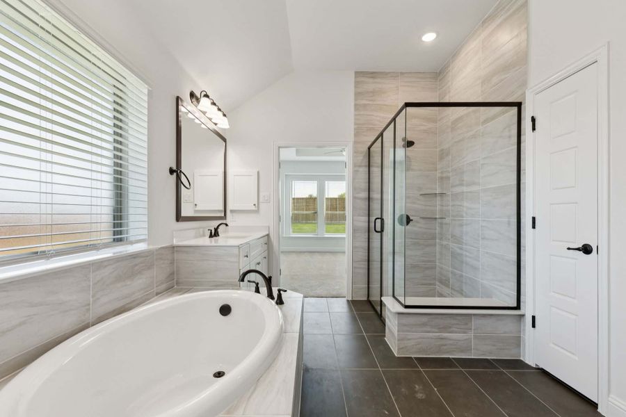 Furnished interior view inside a new home in Silo Mills, Joshua (Image 10).