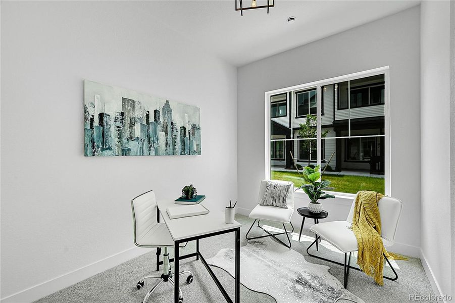 Furnished interior view inside a new home in , Arvada (Image 12).
