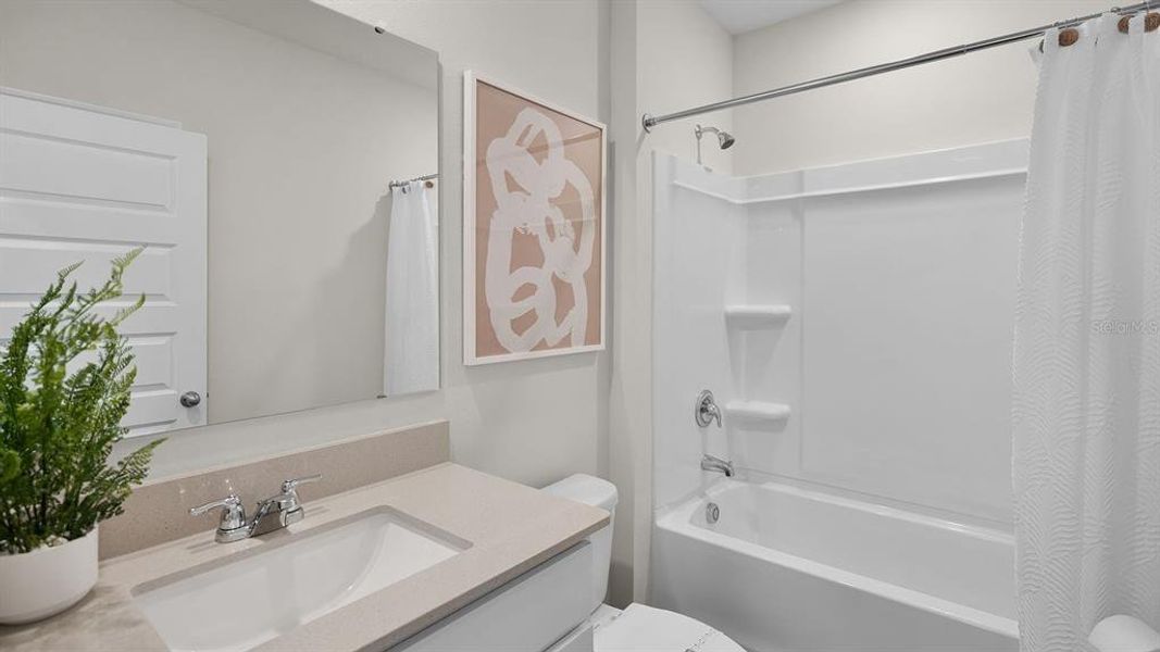 Furnished interior view inside a new home in Hamilton Bluff, Haines City (Image 12).