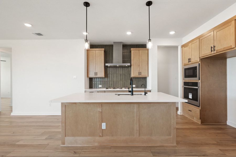 Furnished interior view inside a new home in Flora, Hutto (Image 13).