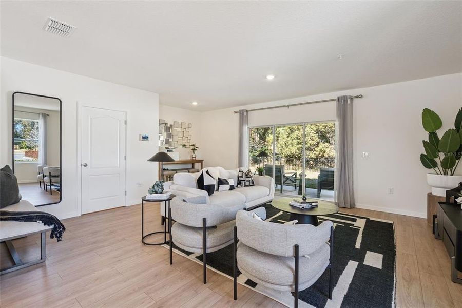 Furnished interior view inside a new home in Oak Pointe, Apopka (Image 11).