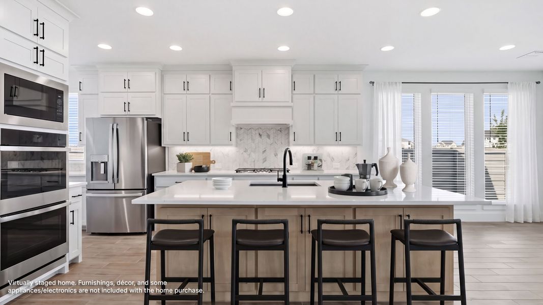 Furnished interior view inside a new home in Landmark, Denton (Image 4).