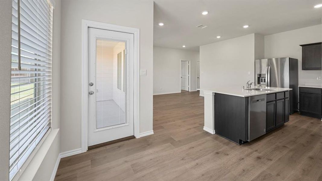 Furnished interior view inside a new home in Forestbrook Estates, Paris (Image 3).