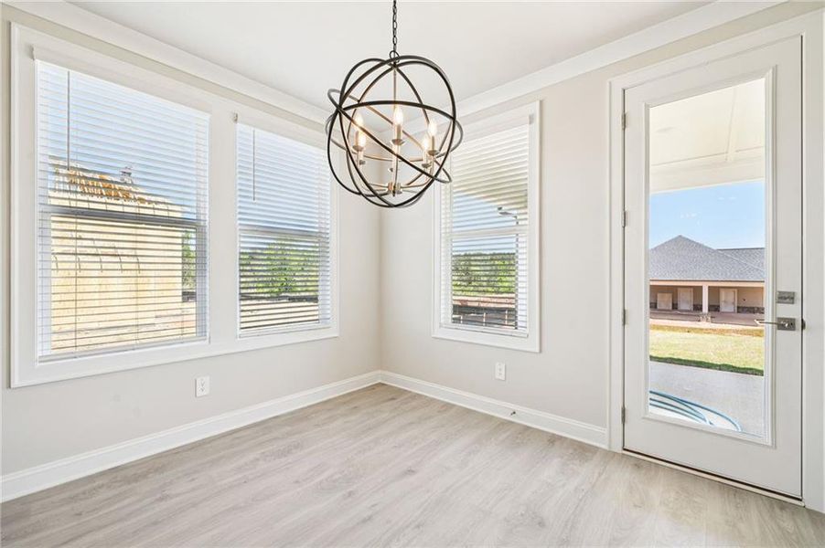 Spacious, unfurnished interior of a new home in River Pointe, Monroe (Image 42).