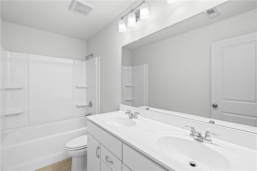 Furnished interior view inside a new home in Berkeley Mill, Cumming (Image 8).