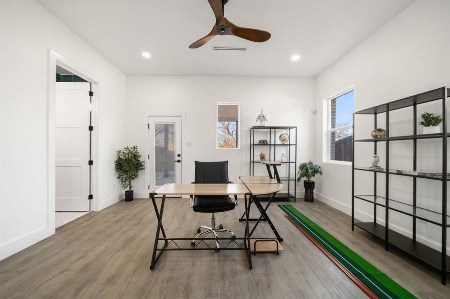 Level One Office/Bedroom