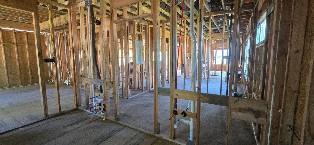 In-progress construction of a new home in , Houston, TX (Image 10).