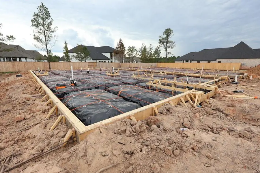 Every foundation at DWH is engineered and it’s inspected three times! We do not do “batch” testing.  Rest easy knowing your foundation comes with a 10 year warranty.
