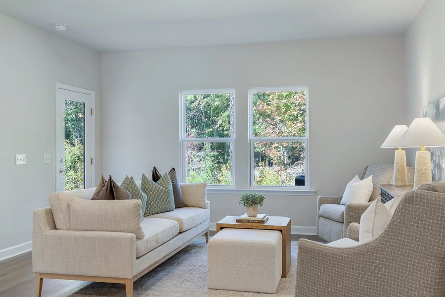 Furnished interior view inside a new home in Hammock Walk at Nexton, Summerville (Image 8).