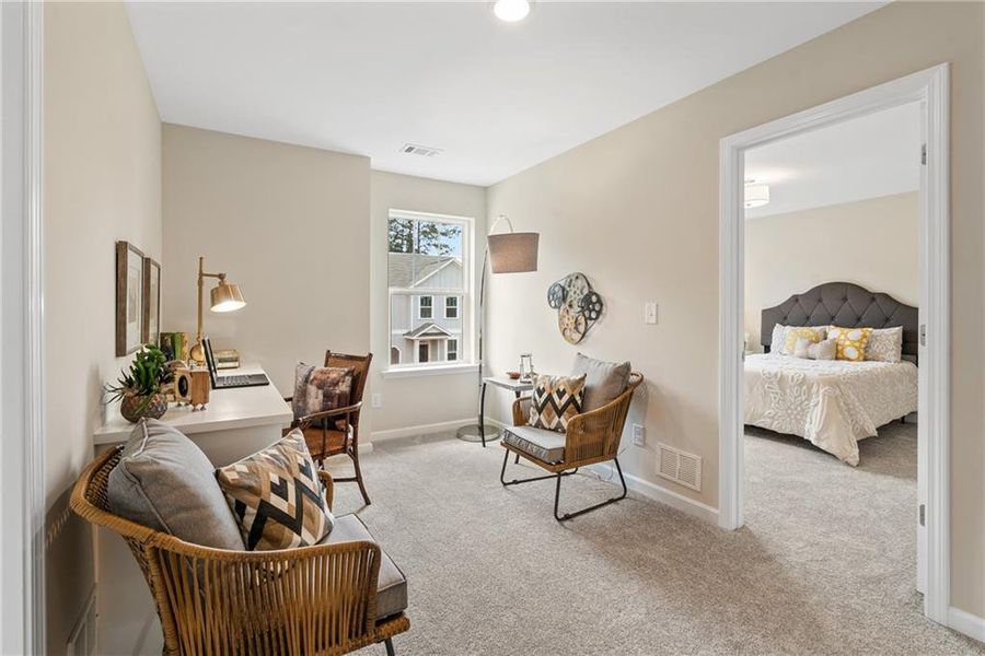 Furnished interior view inside a new home in Hickory Heights, Acworth (Image 24).