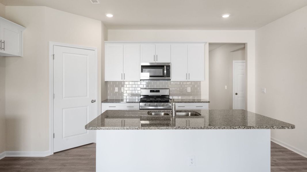 Furnished interior view inside a new home in Forest Creek, Winston-Salem (Image 8).