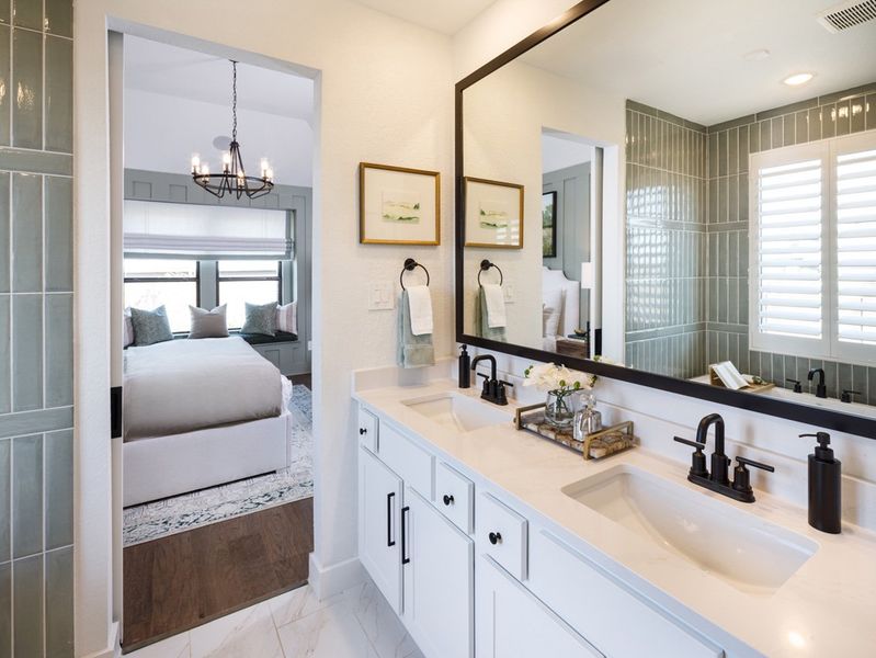 Representative Primary Bathroom - some options shown