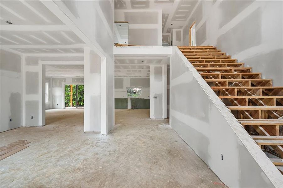 In-progress construction of a new home in , Atlanta, GA (Image 14).