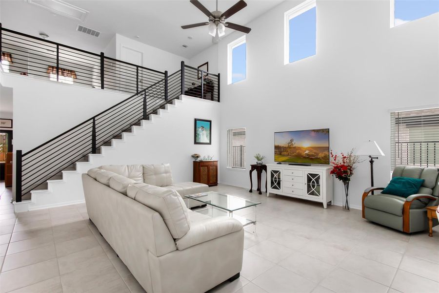 Furnished interior view inside a new home in , Houston (Image 5). Furnished interior view inside a new home in , Houston (Image 5).