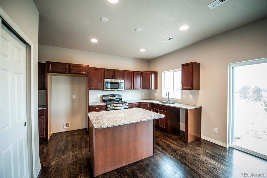 Furnished interior view inside a new home in , Colorado Springs (Image 12).