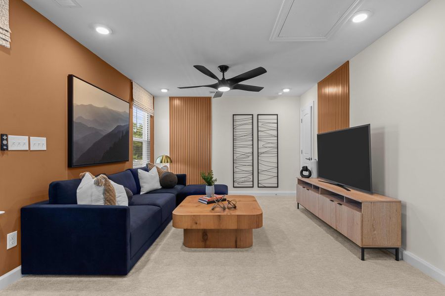 Furnished interior view inside a new home in Terrapin, Leland (Image 23).