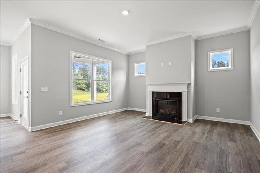 Spacious, unfurnished interior of a new home in Cooks Farm, Woodstock (Image 93). Spacious, unfurnished interior of a new home in Cooks Farm, Woodstock (Image 93).