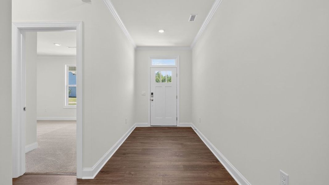 Representative unfurnished interior of a home built from the Wylie by D.R. Horton in The Manors at Winston Pointe, Clayton (Image 14).