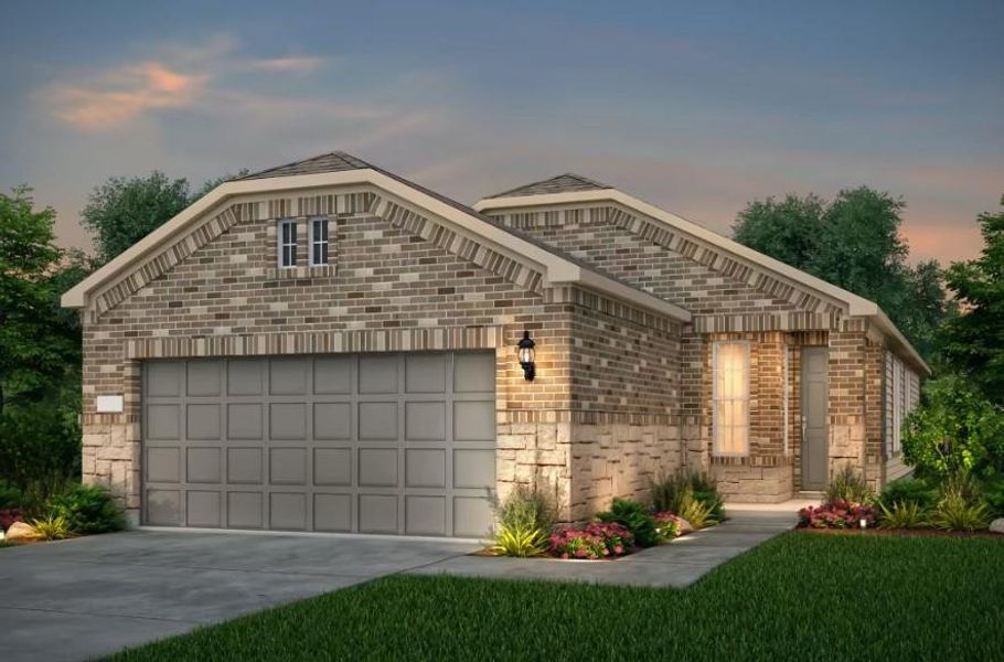 Del Webb Homes, Compass elevation LS203, rendering