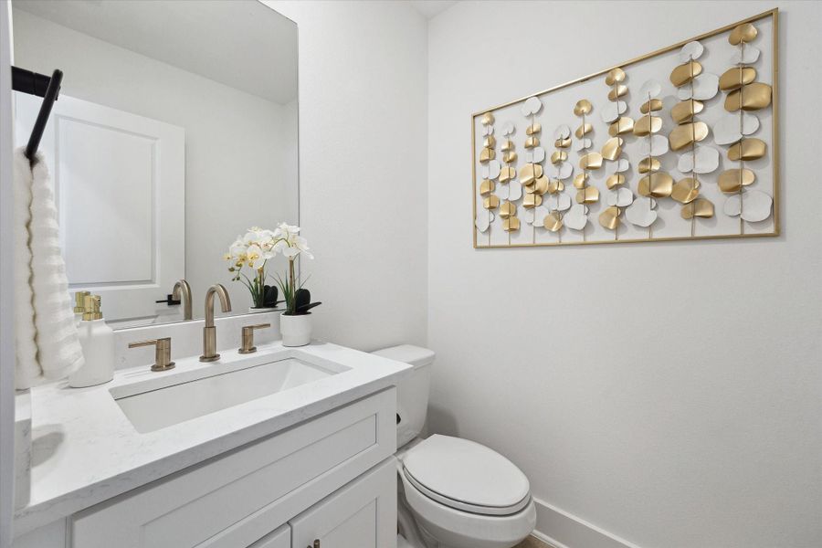 Furnished interior view inside a new home in , Houston (Image 19).