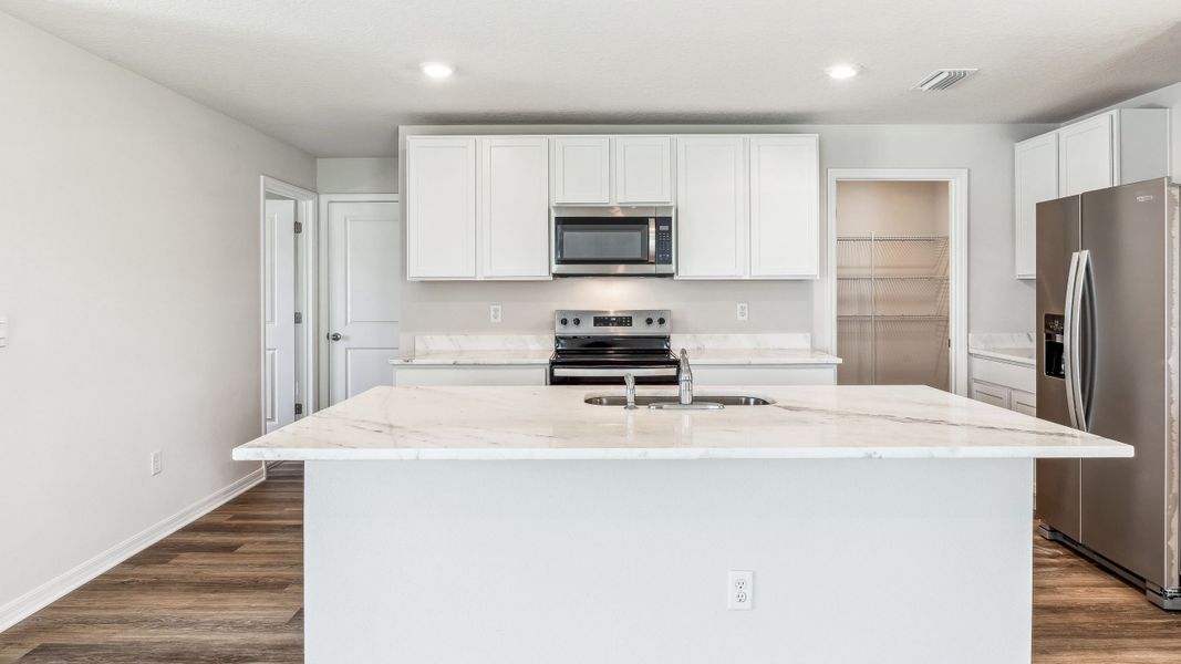 Furnished interior view inside a new home in Legacy Preserve, Parrish (Image 4). Furnished interior view inside a new home in Legacy Preserve, Parrish (Image 4).