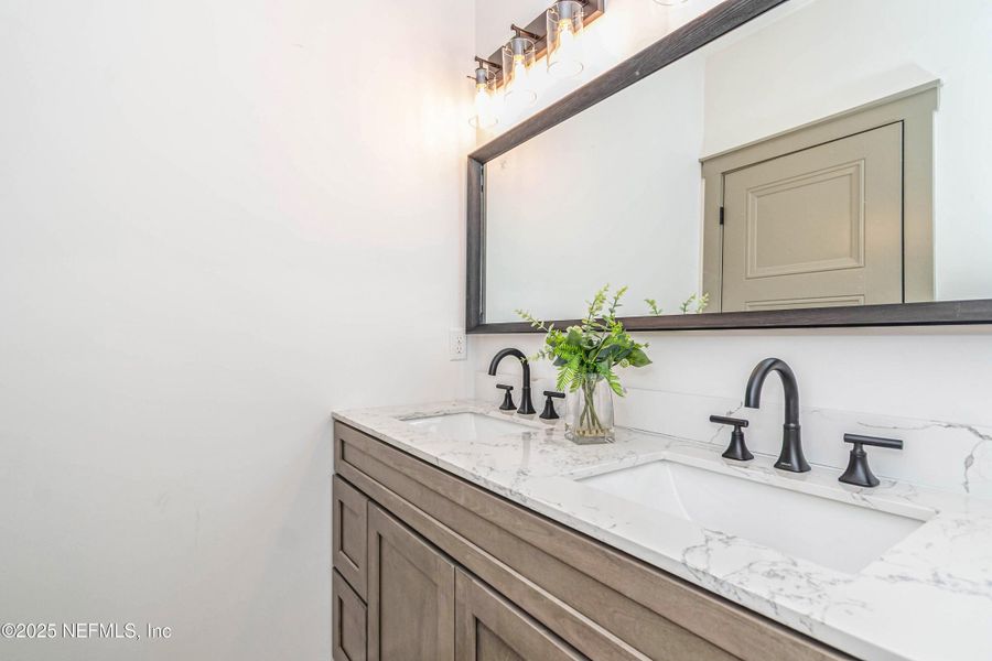 Close-up of interior finishes inside a home in , Glen St. Mary (Image 12).