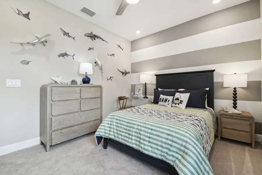 Furnished interior view inside a new home in Pinecone Reserve, Brooksville (Image 5).