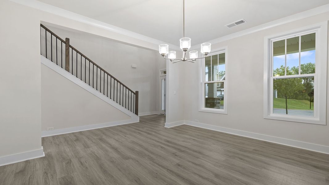 Spacious, unfurnished interior of a new home in Whitehawk Meadows, Travelers Rest (Image 15).