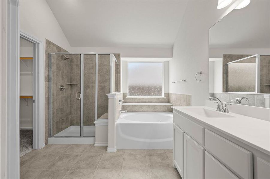 Furnished interior view inside a new home in Summer Crest, Fort Worth (Image 13).